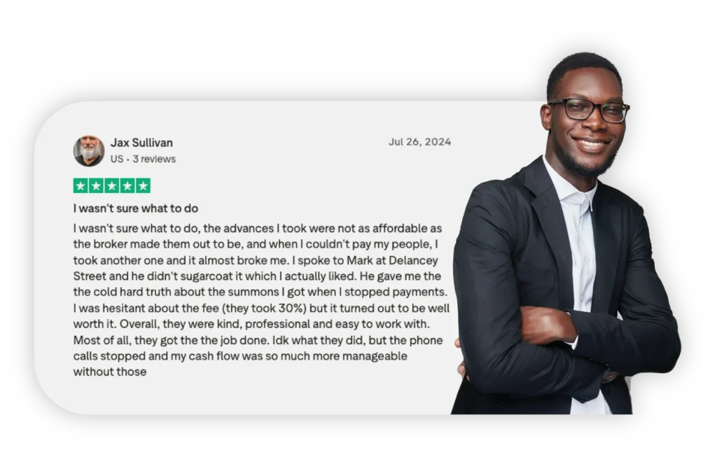 Tyler Wilson business debt relief testimonial mobile