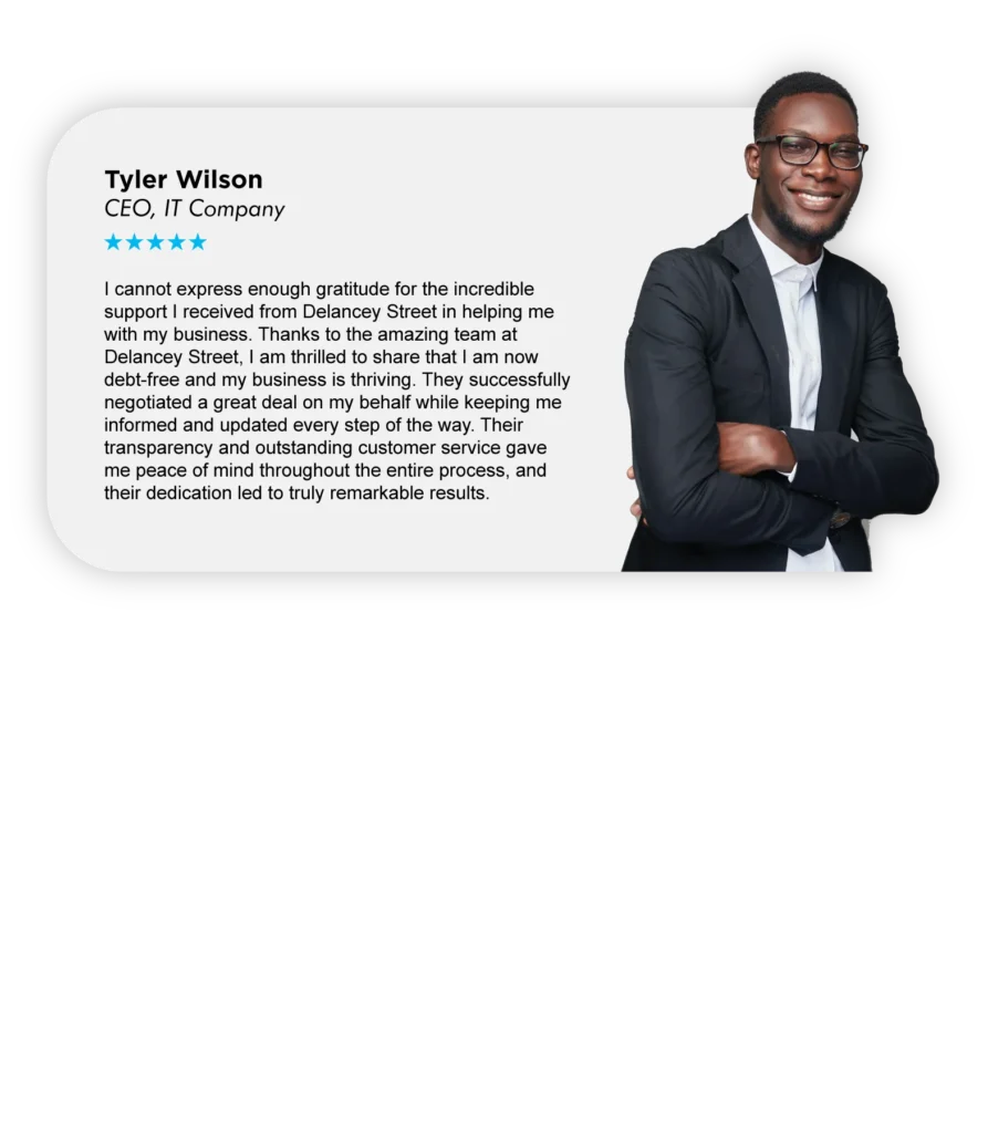 Tyler Wilson MCA debt settlement success story