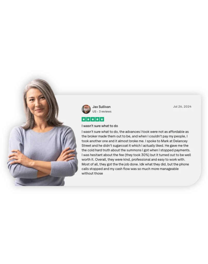 Samantha Cooper debt relief client review